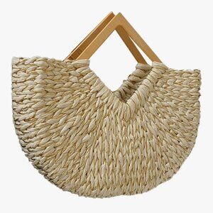 Large Straw/Woven tote bag